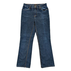 Bill Blass Jeans 10 Women's Vintage Flared Modern Fit Cotton Denim Blue Casual